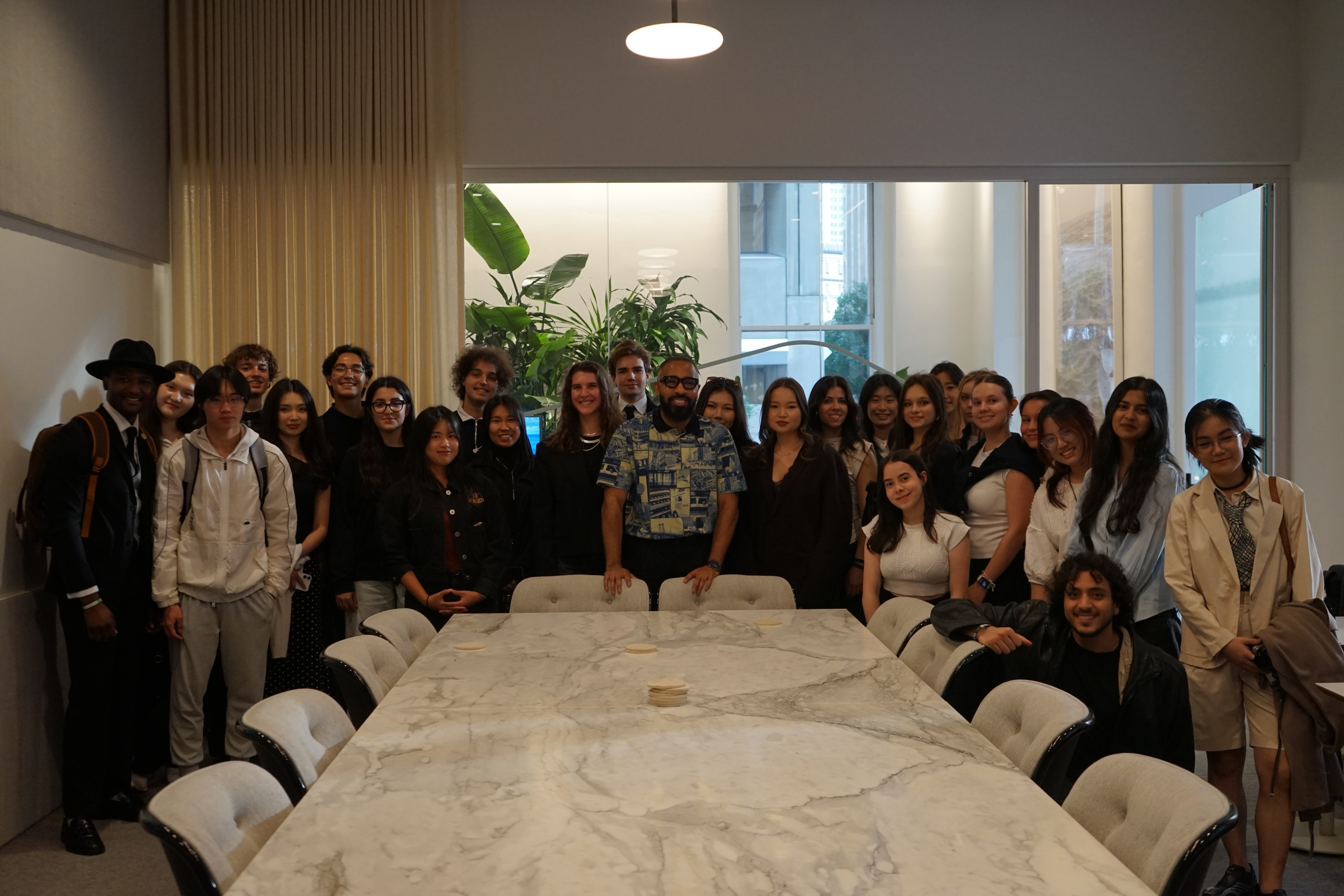 Maina Ibn Mohammed at a Bay Area company visit